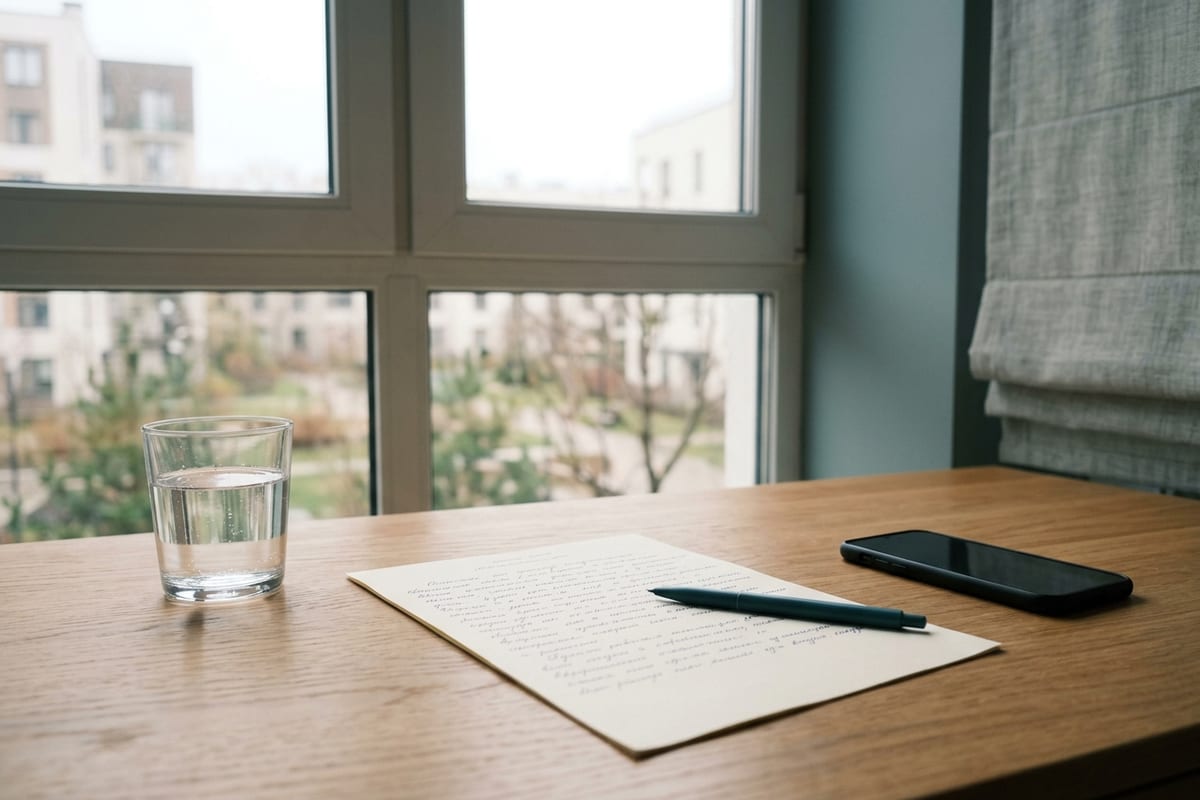 Письменные рекомендации врача после осмотра на дому